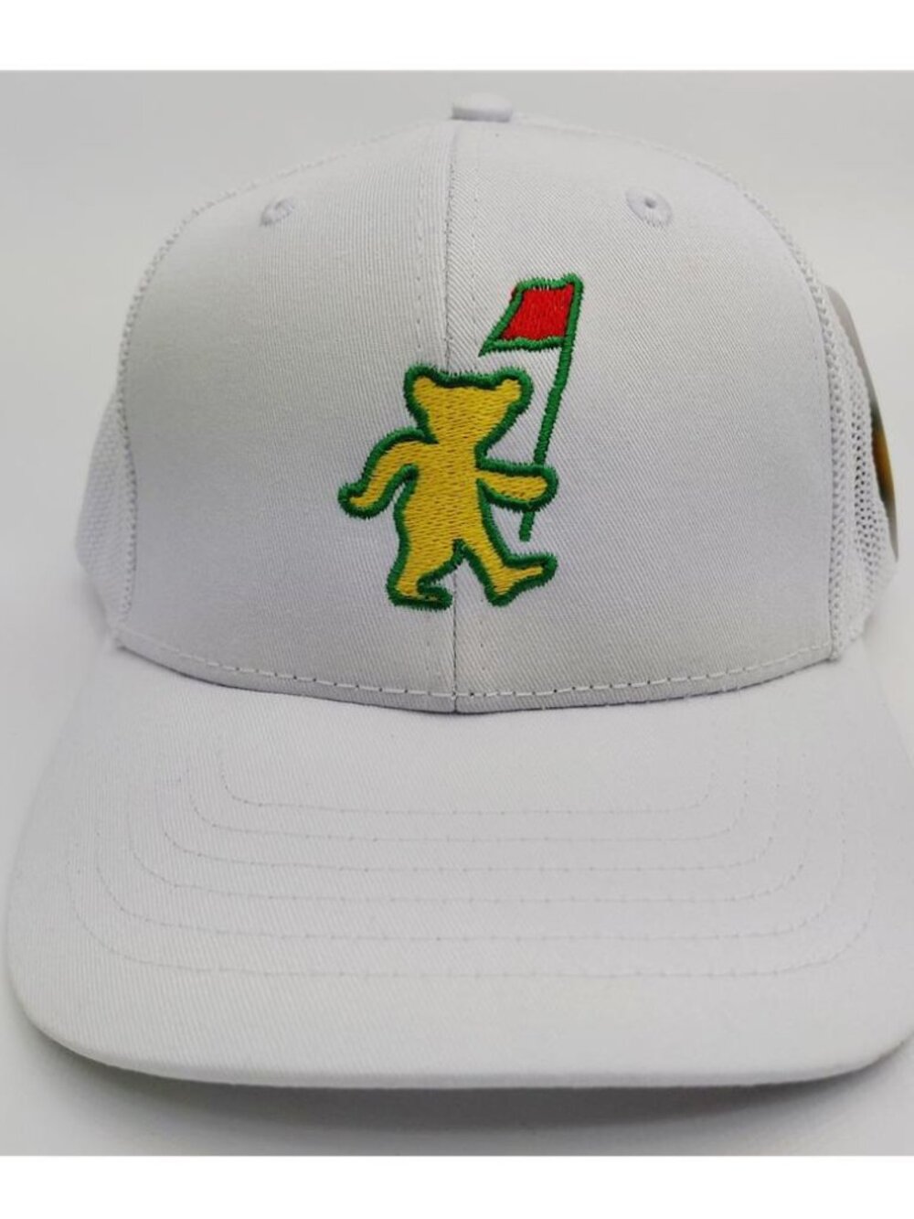 Grateful Dead Dancing Bear Masters Golf Trucker Hat Direct Embroidery Retro 70s
